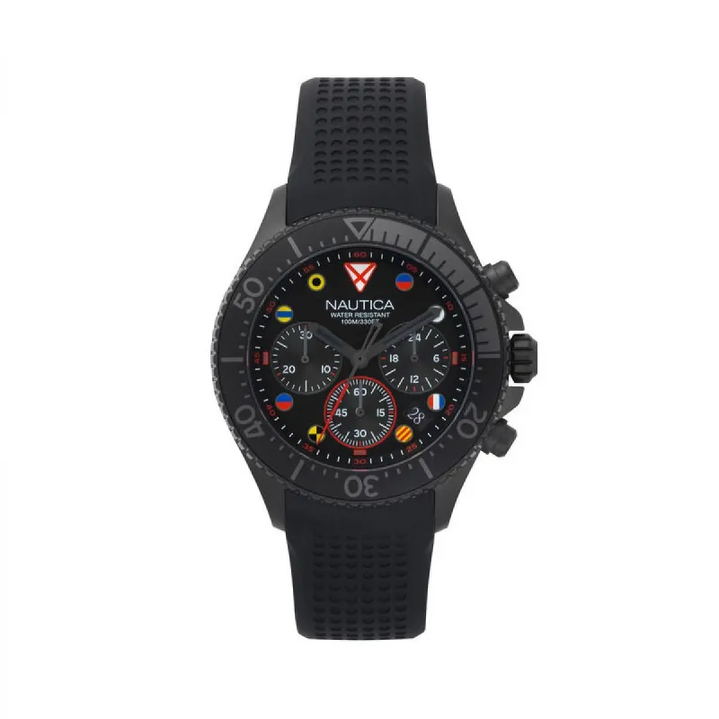 Nautica NAPWPC003 Heren Horloge 44 mm made by Watch2Day