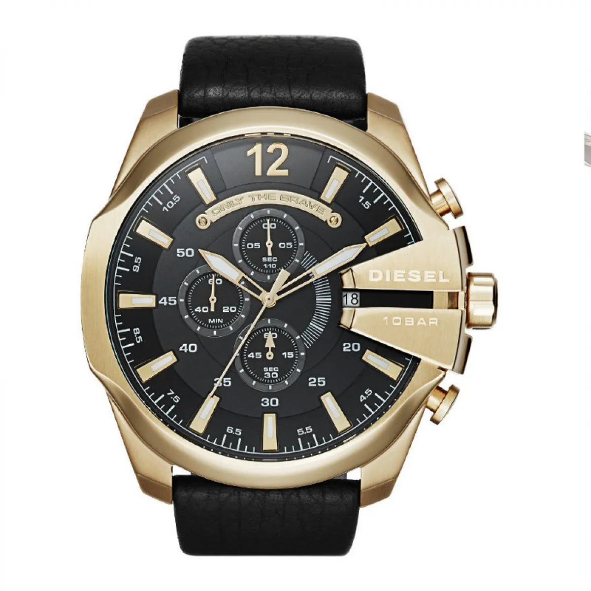 DIESEL Mega Chief XL Chronograph Staal 52 mm | DZ4344 sold by Watch2Day