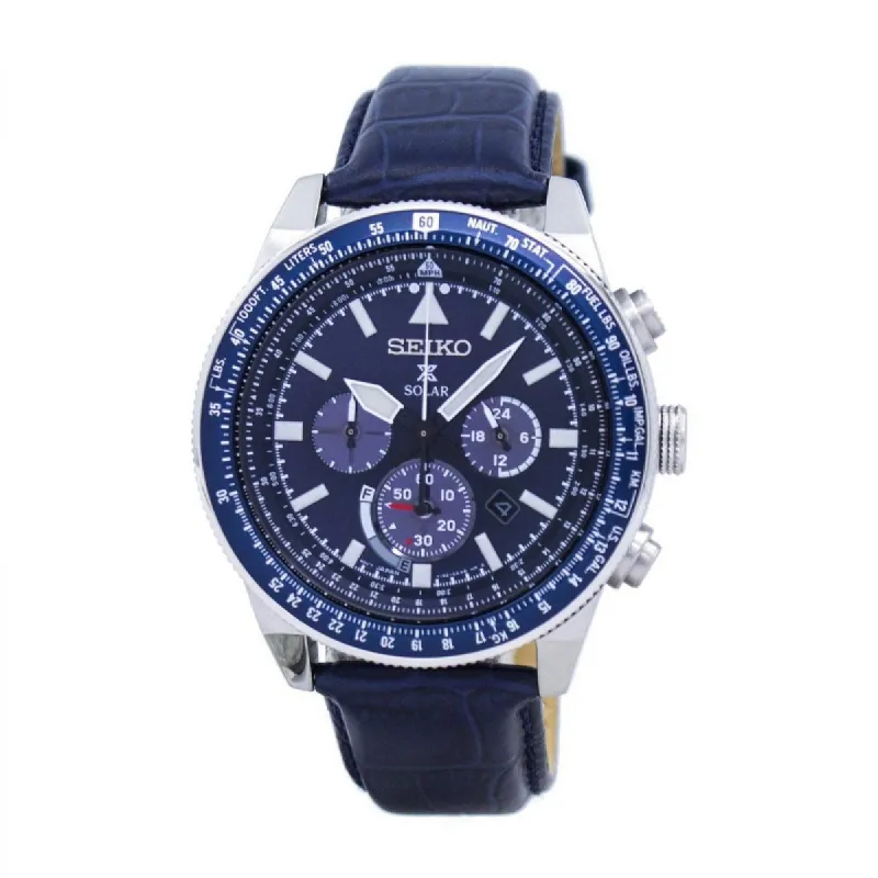 Seiko Solar Prospex Chronograph 45 mm Staal | SSC609P1 sold by Watch2Day