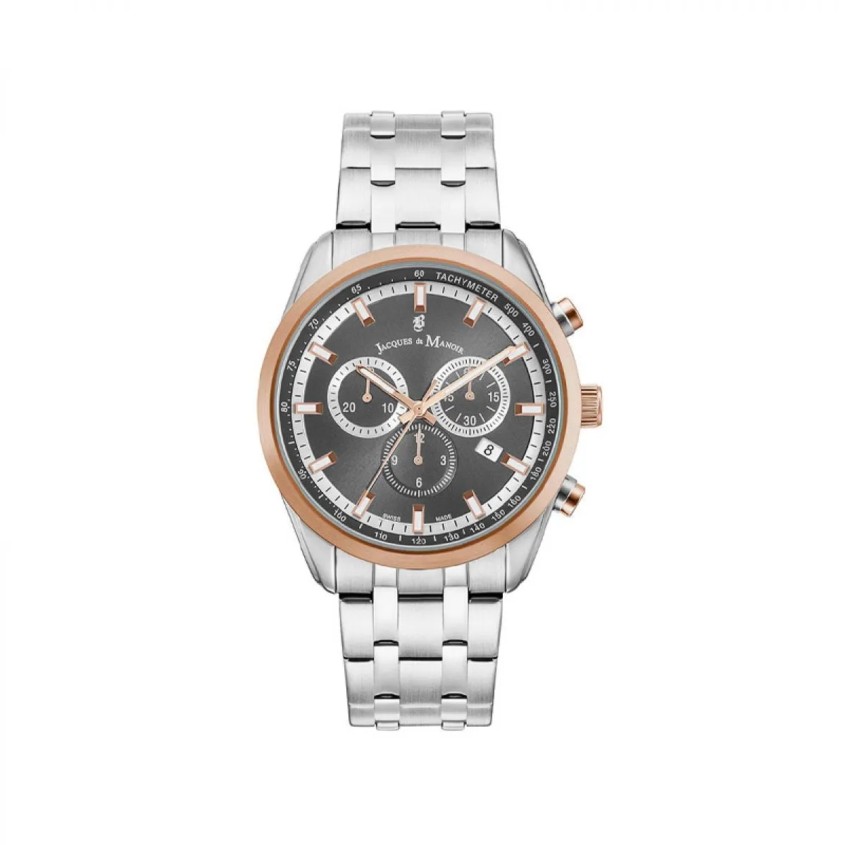 Jacques Du Manoir Staal 42 mm Quartz | AP.07 sold by Watch2Day