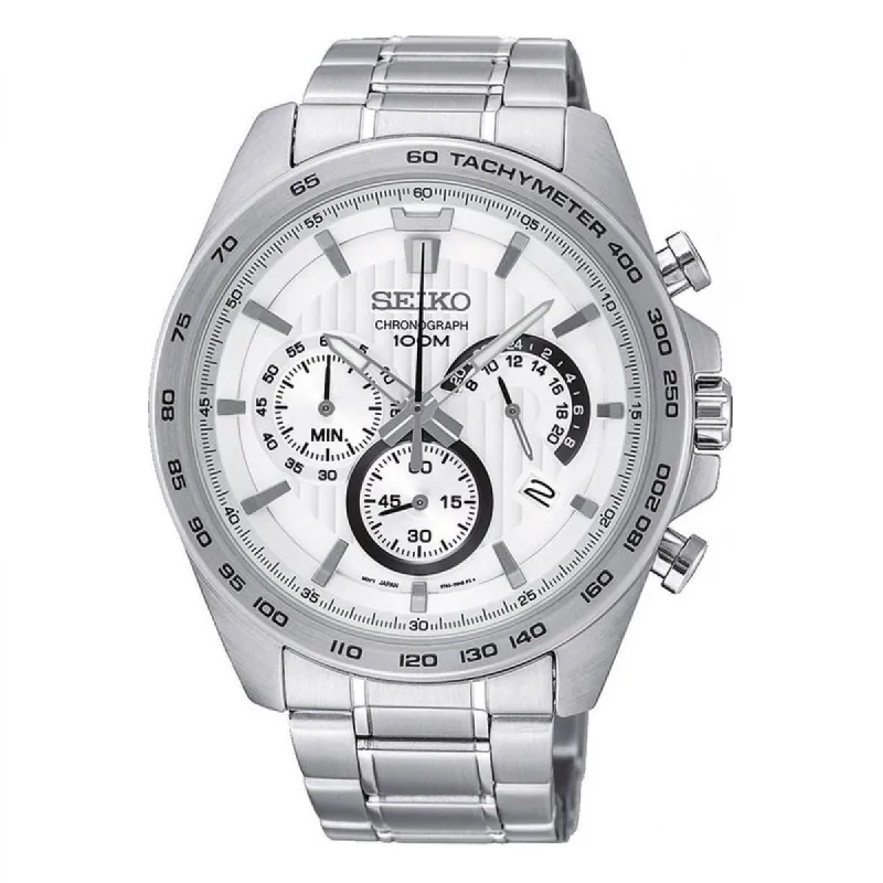 Edelstalen Seiko Chronograph | SSB297P1 sold by Watch2Day