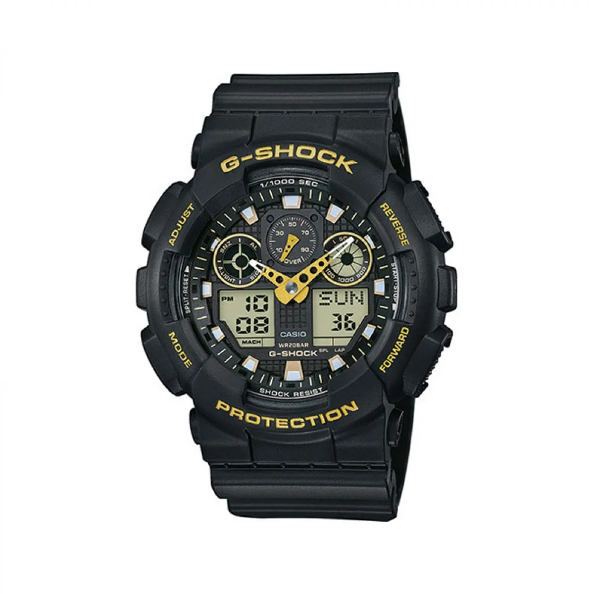 Casio G-Shock GA-100GBX-1A9ER Heren Horloge 55mm sold by Watch2Day