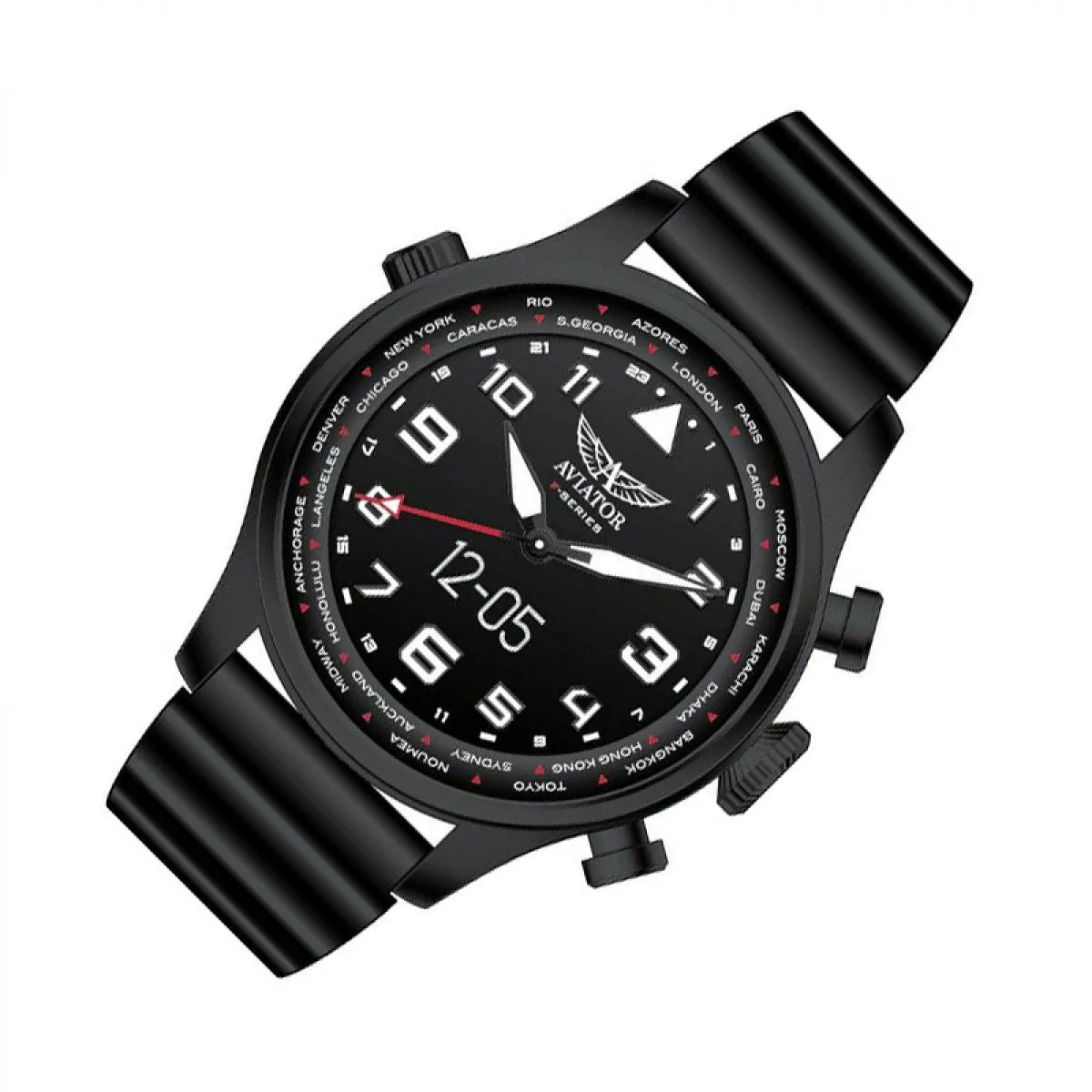 Aviator F-Series Smartwatch Black 45 mm | AVW79215G360 sold by Watch2Day product image thumbnail 2