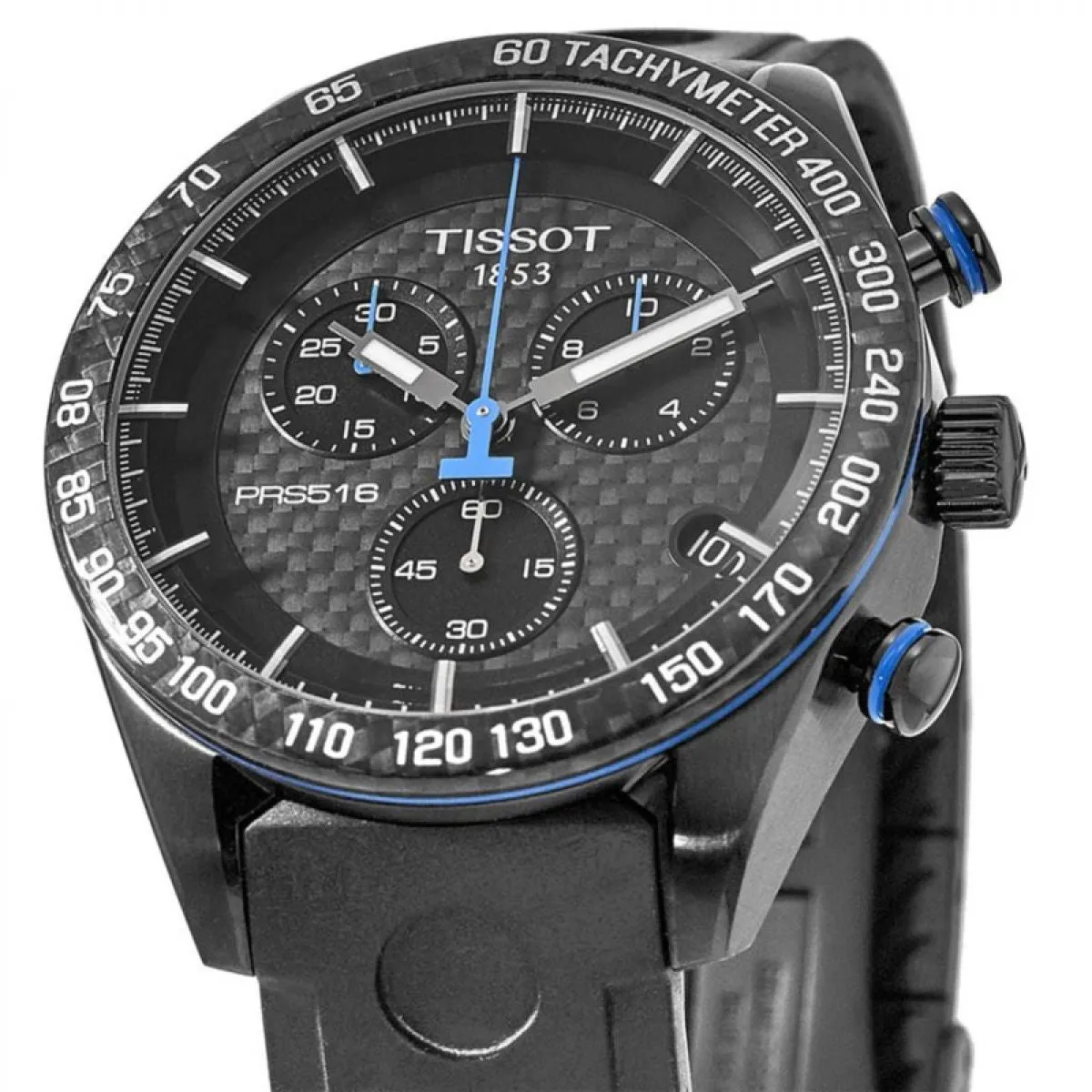 Tissot PRS 516 Chronograph Carbon 42mm TI100.417.37.201.00 sold by Watch2Day product image thumbnail 3