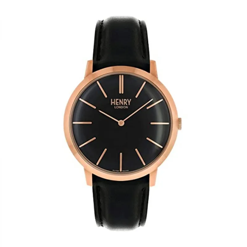 Henry London Iconic HL40-S0248 Unisex Horloge 40MM made by Watch2Day