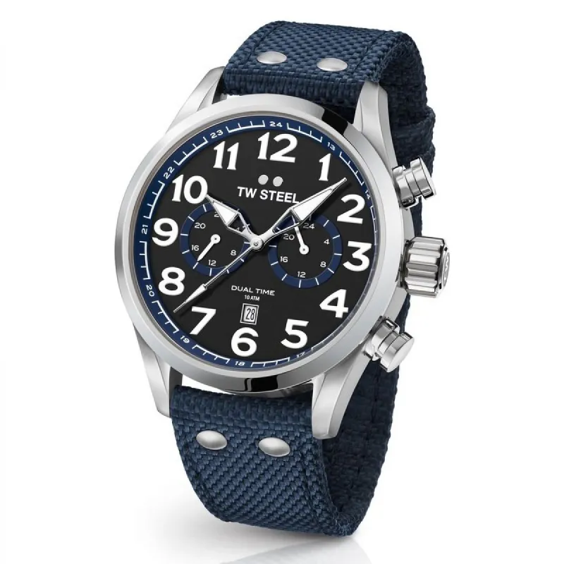 TW Steel Volante VS37 Dual-Time 45mm made by Watch2Day