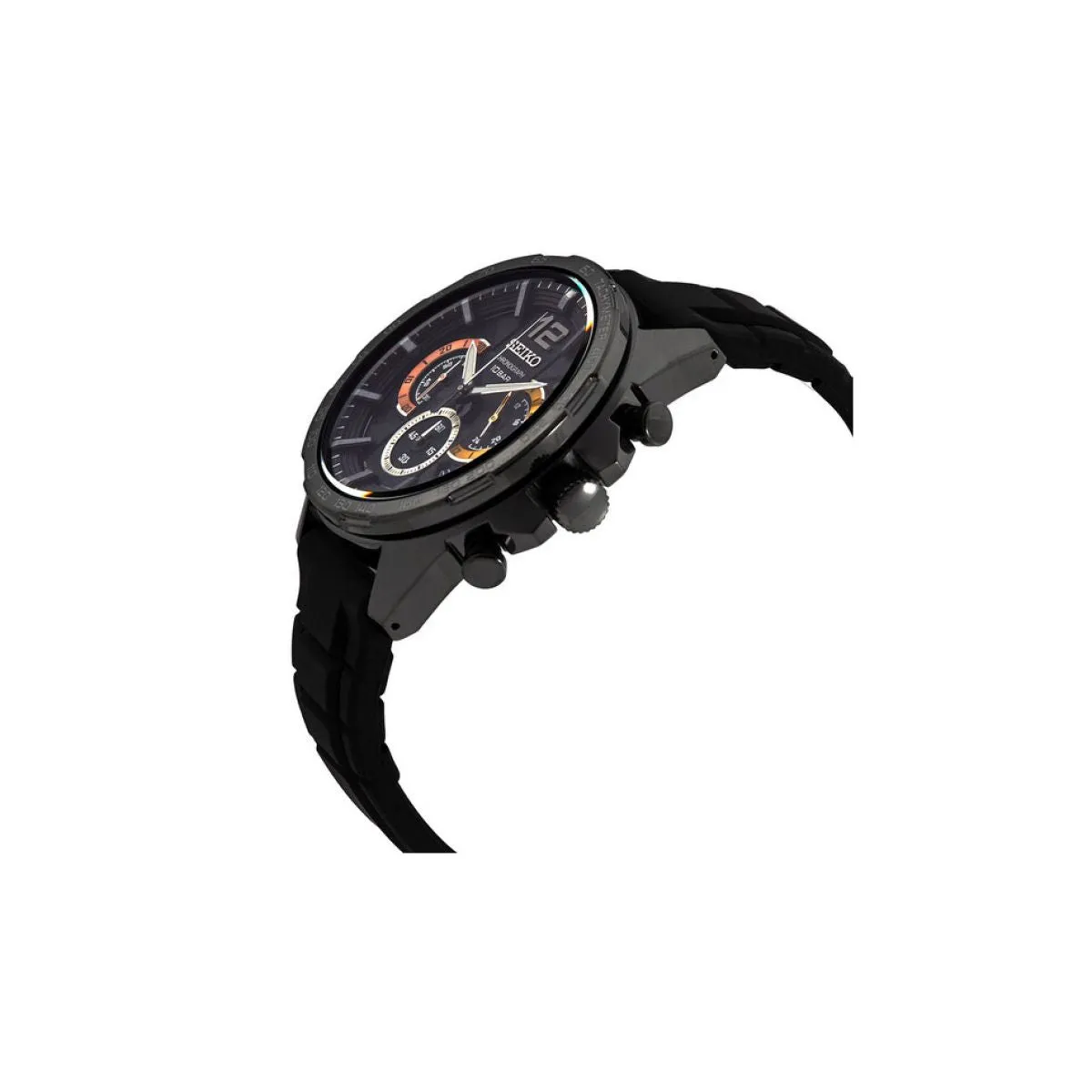 Seiko Chronograph 44MM men Black Steel | SSB349P1 sold by Watch2Day product image thumbnail 4