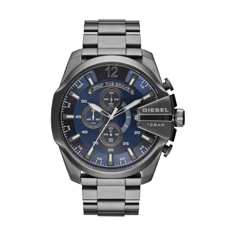 Diesel Mega Chief DZ4329 Heren Horloge 52mm 10 ATM made by Watch2Day
