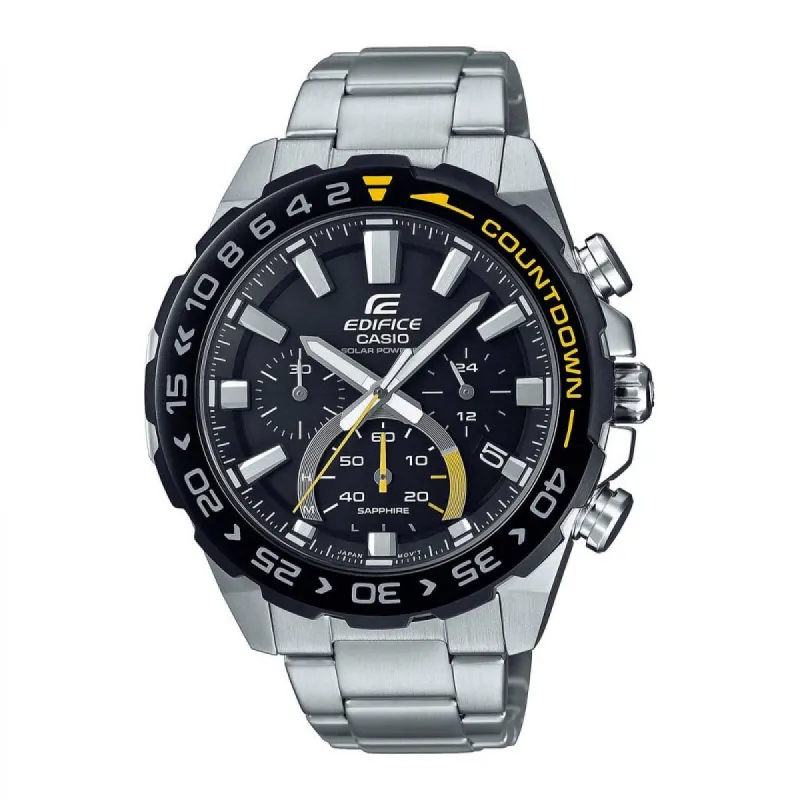 Casio Edifice EFS-S550DB-1AVUEF Horloge Heren 47mm made by Watch2Day