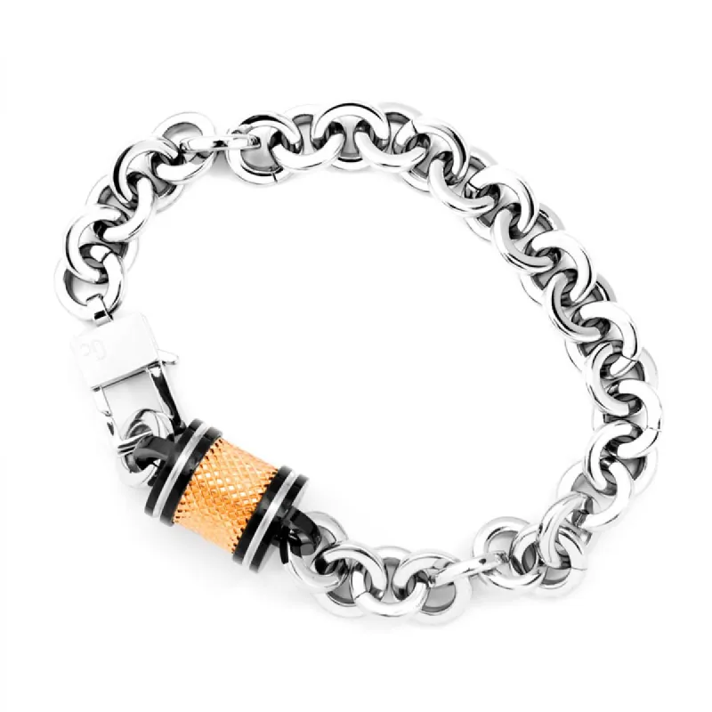 Guess Collection CMB70713 Armband Heren 925 Zilver Maat 21CM made by Watch2Day