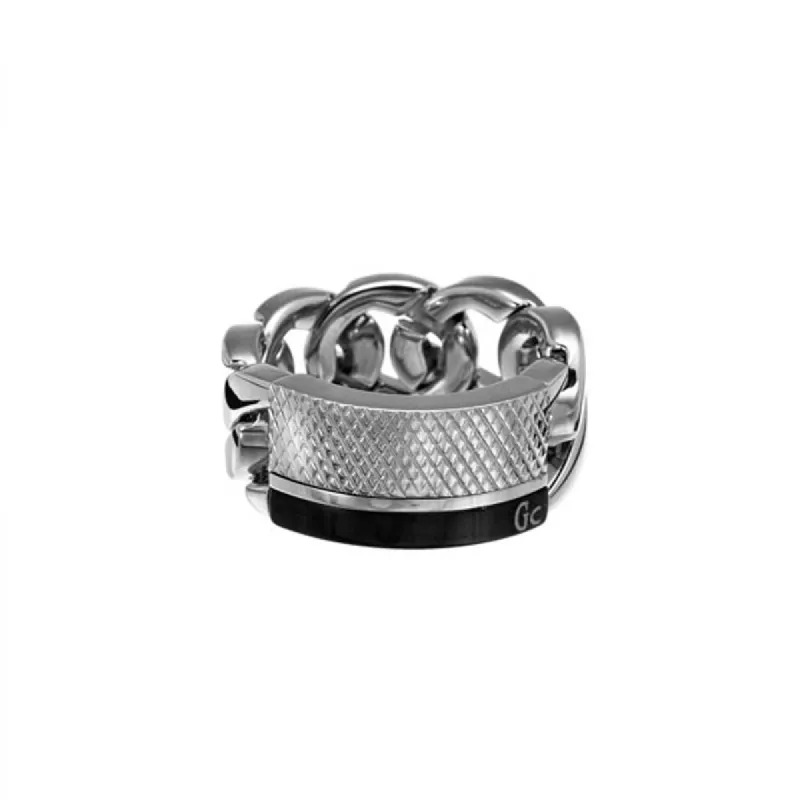 Guess Collection CMR70702-68 Ring Heren 925 Zilver Maat 68 made by Watch2Day