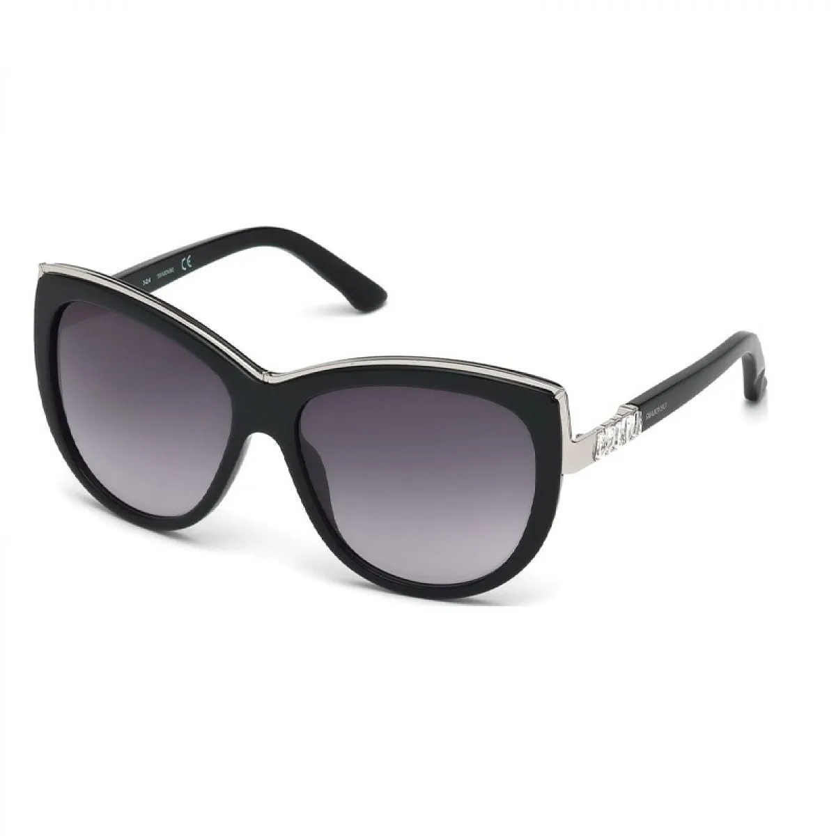 Swarovski SK0091 01B Zonnebril Dames 58x15x130 sold by Watch2Day product image thumbnail 4