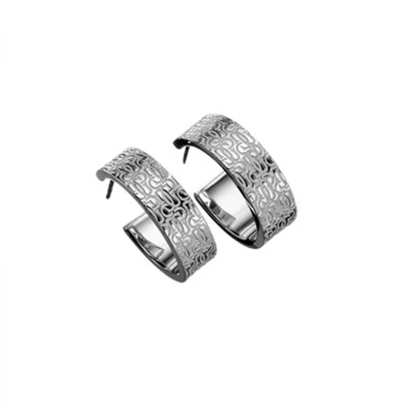 Guess Collection CWE90705 Oorbel Dames 925 Zilver Maat 3CM made by Watch2Day