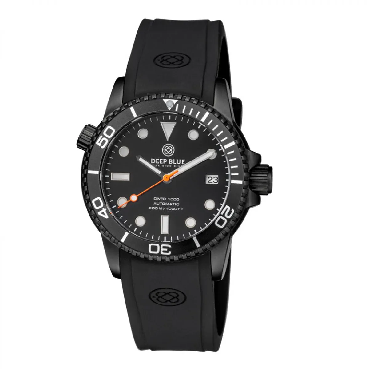Deep Blue Diver 1000 40mm diver40pvd sold by Watch2Day