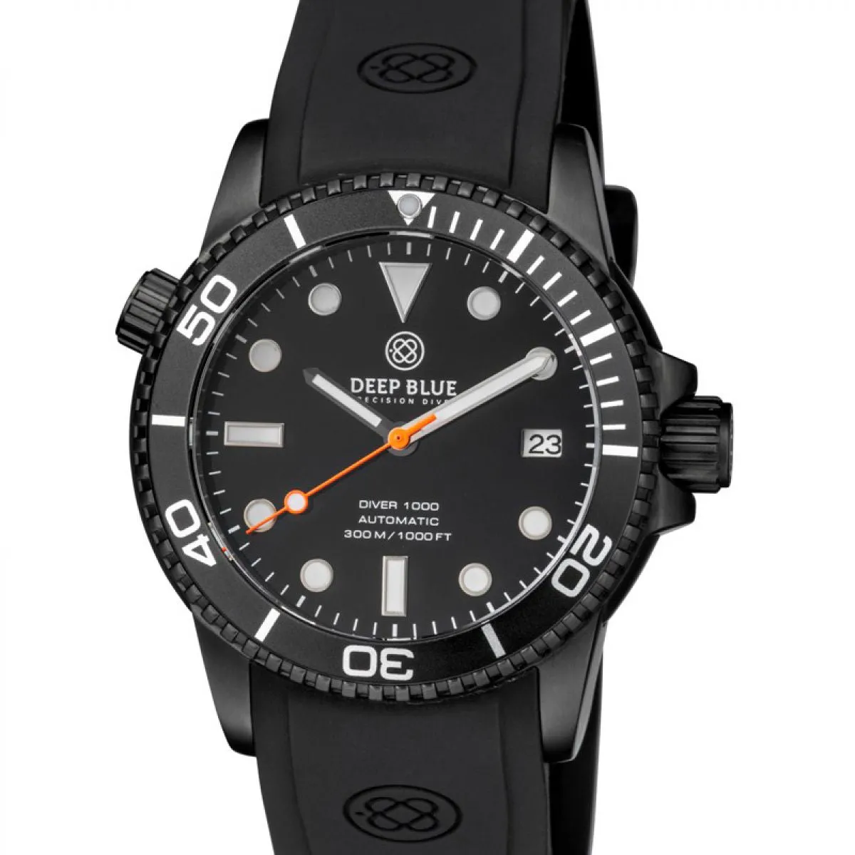 Deep Blue Diver 1000 40mm diver40pvd sold by Watch2Day product image thumbnail 2