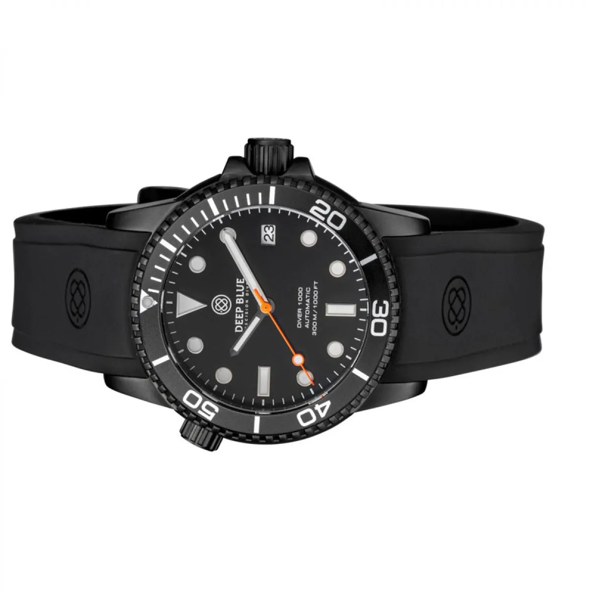 Deep Blue Diver 1000 40mm diver40pvd sold by Watch2Day product image thumbnail 3