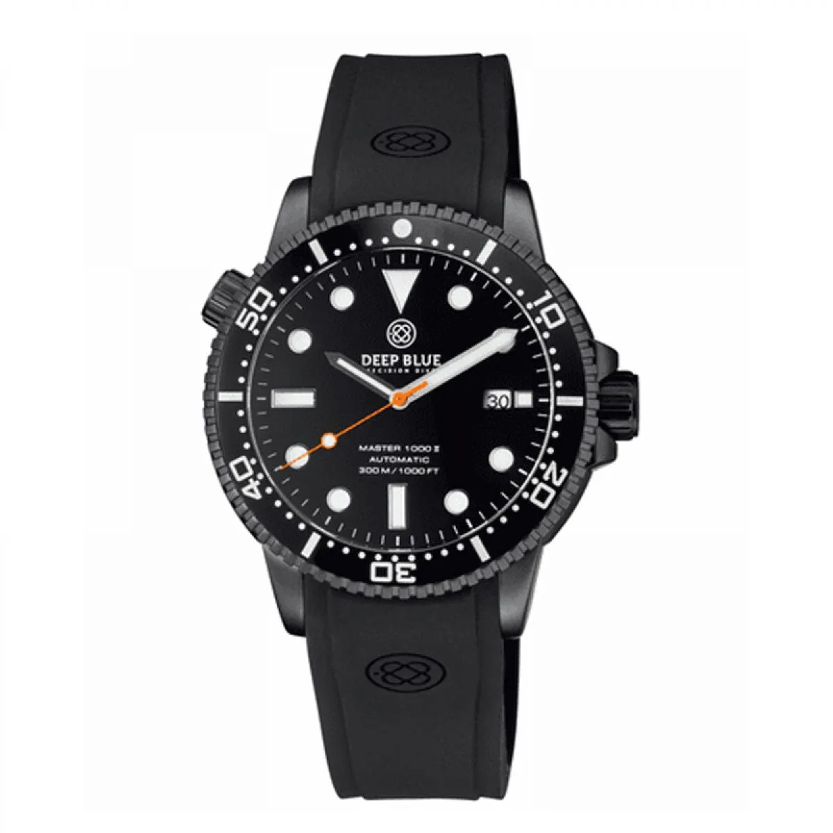 MASTER 1000 II 44MM AUTOMATIC DIVER BLACK CERAMIC BEZEL -BLACK DIAL-PVD BLACK CASE ORANGE SECOND HAND sold by Watch2Day