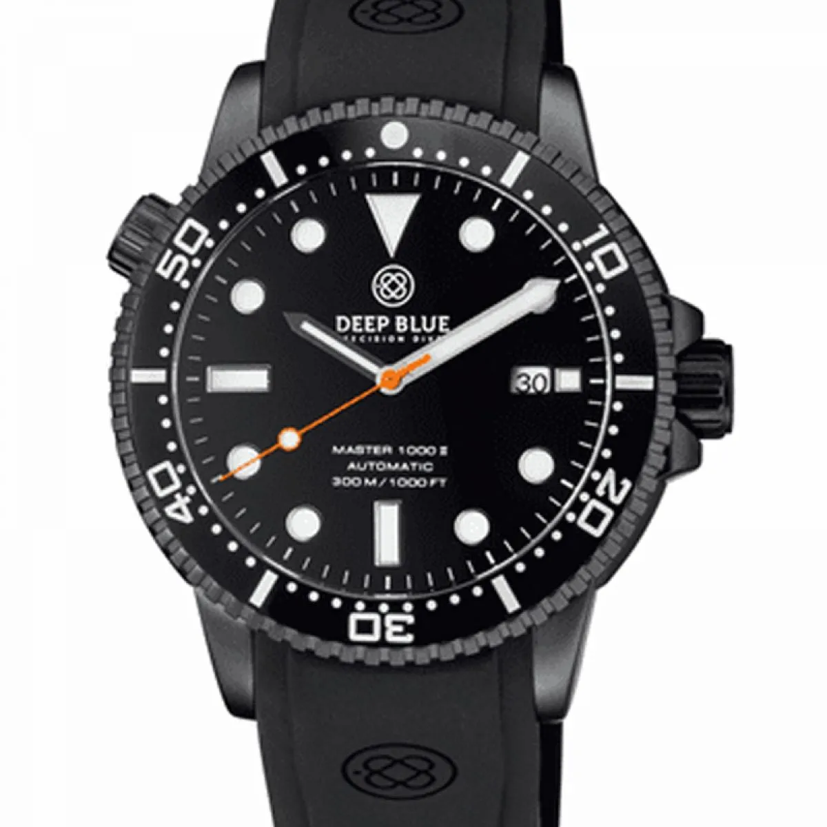 MASTER 1000 II 44MM AUTOMATIC DIVER BLACK CERAMIC BEZEL -BLACK DIAL-PVD BLACK CASE ORANGE SECOND HAND sold by Watch2Day product image thumbnail 2