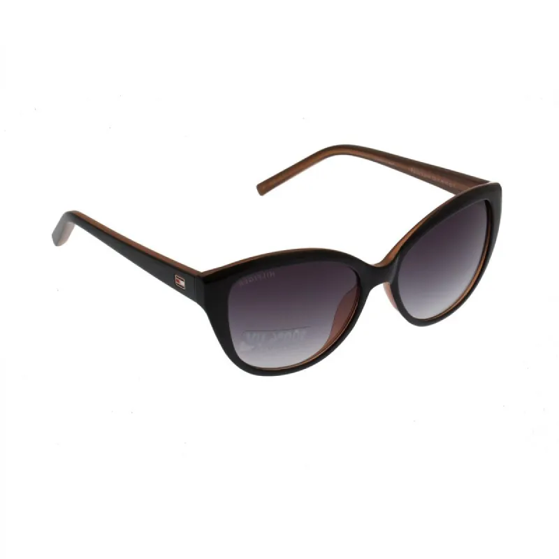 Tommy Hilfiger THLAD98 001 TAN/BLK Zonnebril Dames 55x16x135 made by Watch2Day