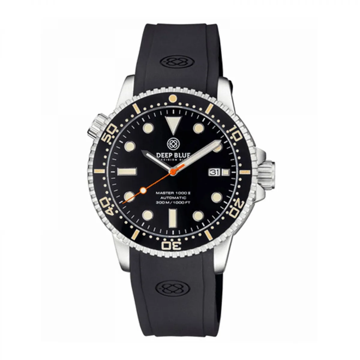 MASTER 1000 II 44MM AUTOMATIC DIVER BLACK VINTAGE LUME CERAMIC BEZEL - BLACK DIAL sold by Watch2Day product image thumbnail 5
