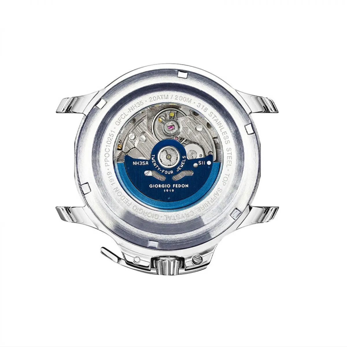Giorgio Fedon Aquamarine Automatics | GFCL001 sold by Watch2Day product image thumbnail 4