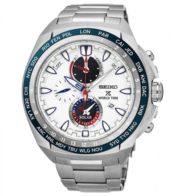 Seiko Prospex World Time Solar | SSC485P1 made by Watch2Day