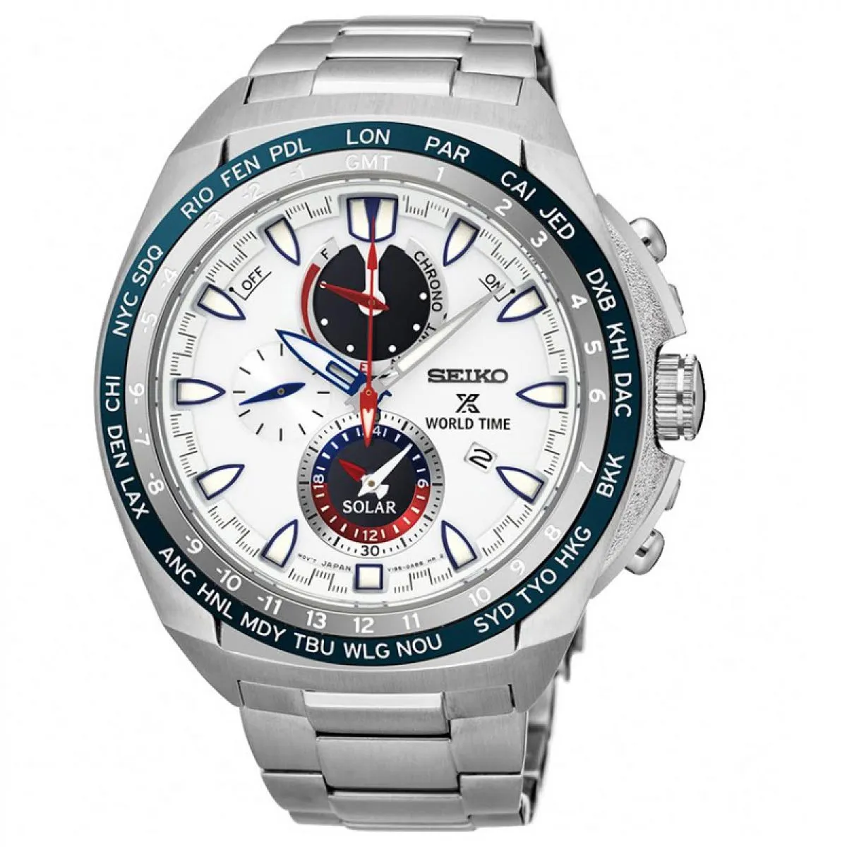 Seiko Prospex World Time Solar | SSC485P1 sold by Watch2Day