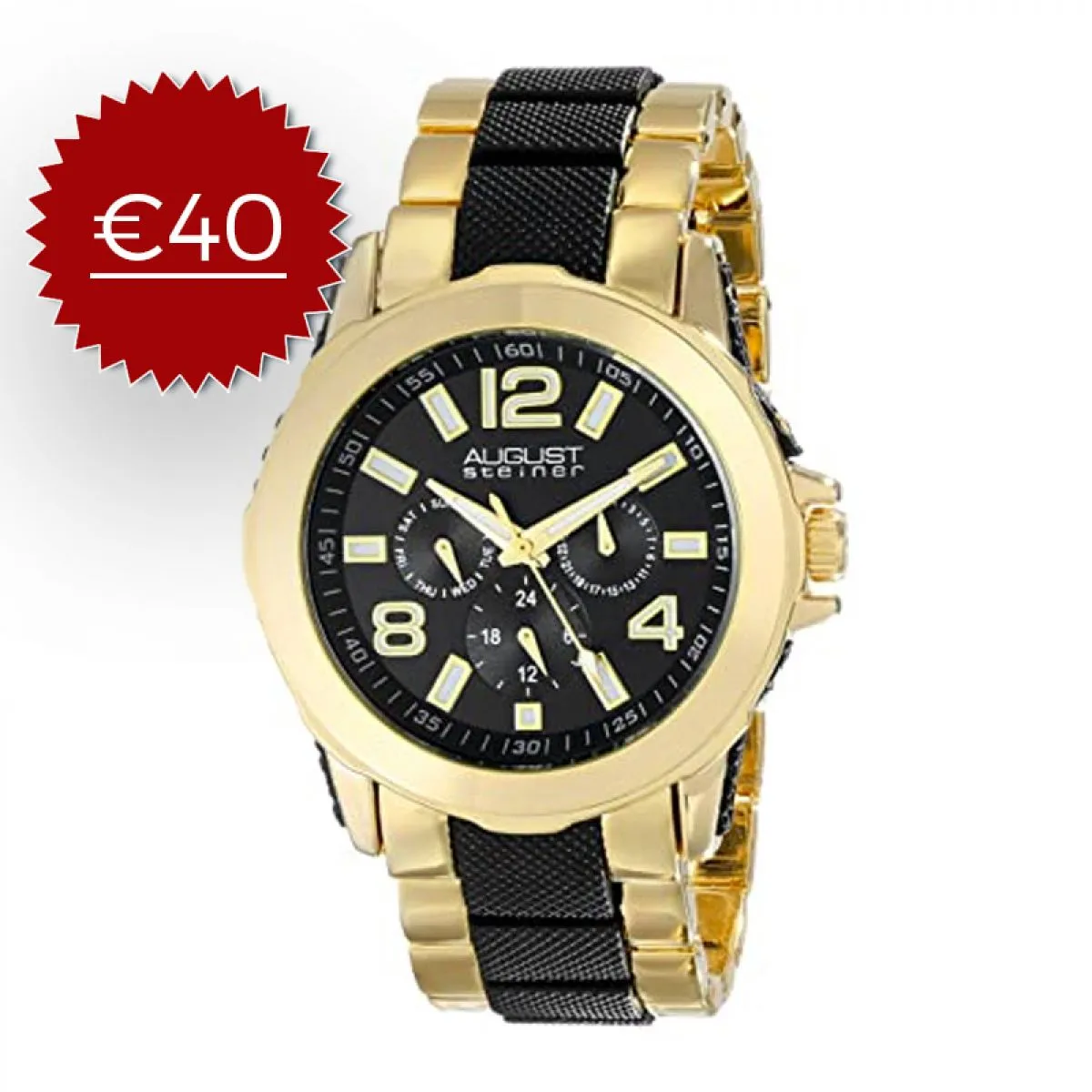 REFURBISHED - August Steiner AS8114YG 45 mm sold by Watch2Day