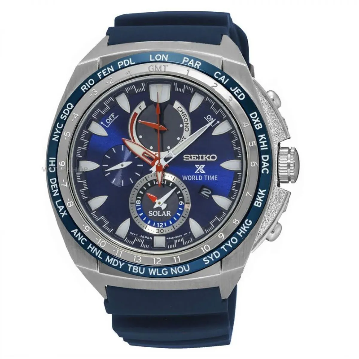 Seiko Prospex World Time Solar | SSC489P1 sold by Watch2Day