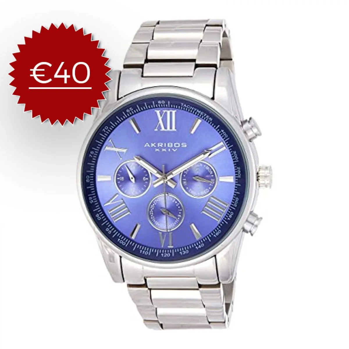 REFURBISHED - Akribos XXIV Omni Swiss AK7 41 mm sold by Watch2Day