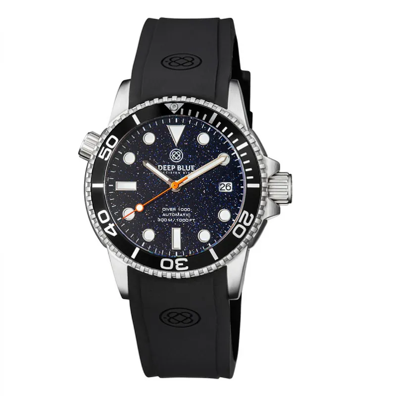Deep Blue Diver 1000 40mm diver40sandstone made by Watch2Day