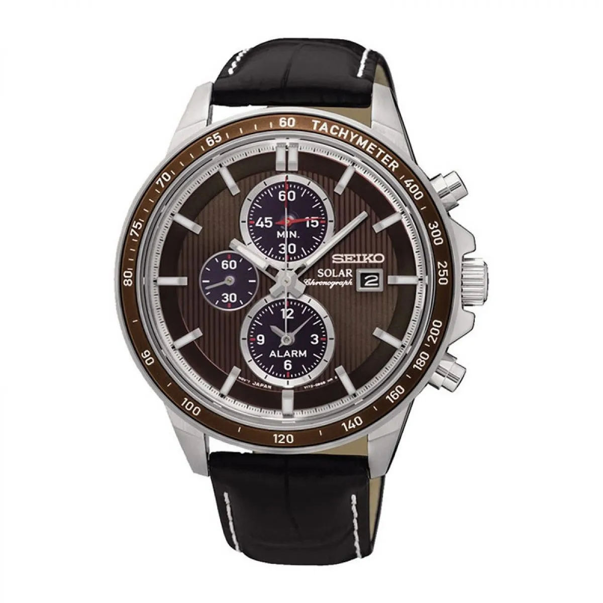 Seiko Solar Chronograph Staal 45mm | SSC503P1 sold by Watch2Day product image thumbnail 5
