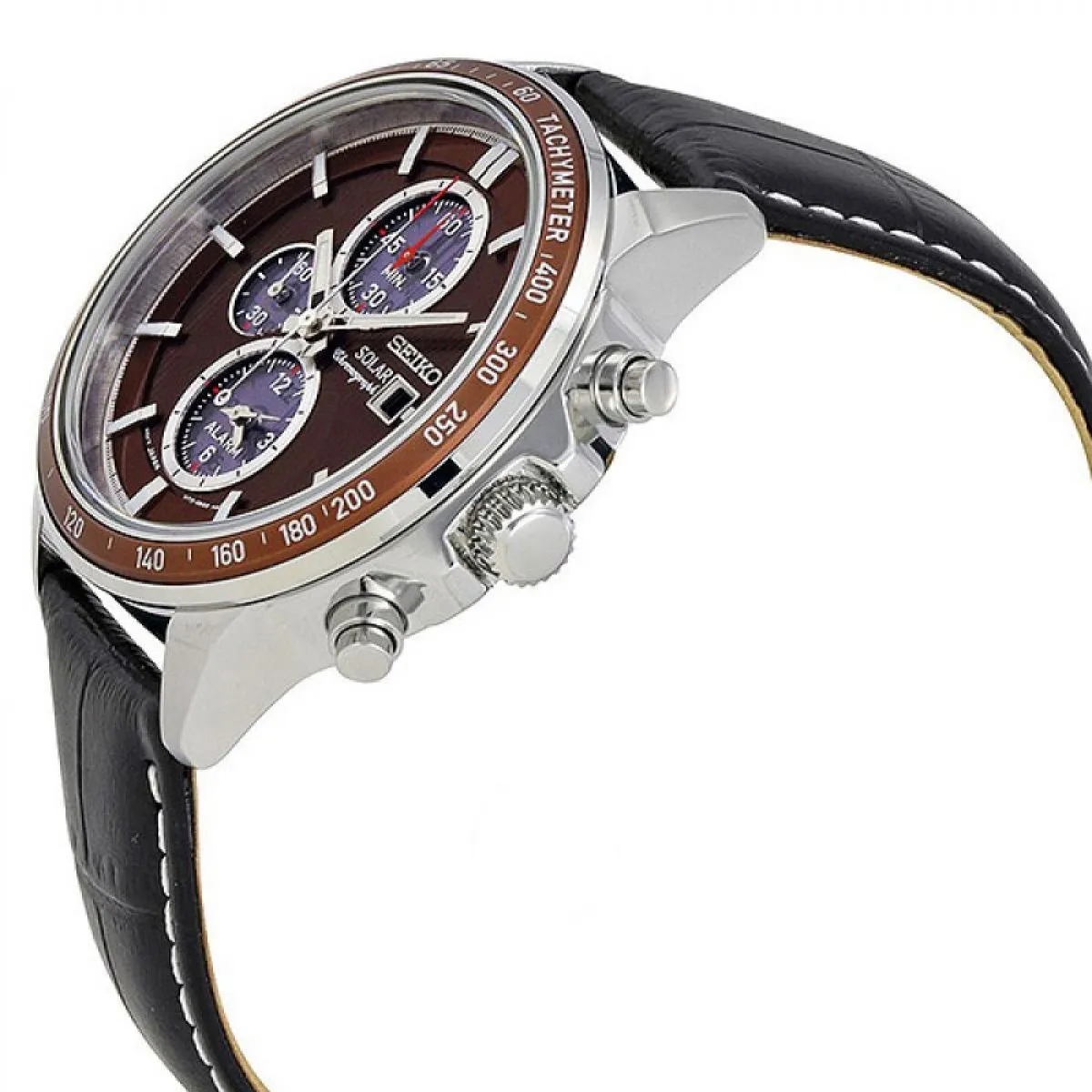 Seiko Solar Chronograph Staal 45mm | SSC503P1 sold by Watch2Day product image thumbnail 2