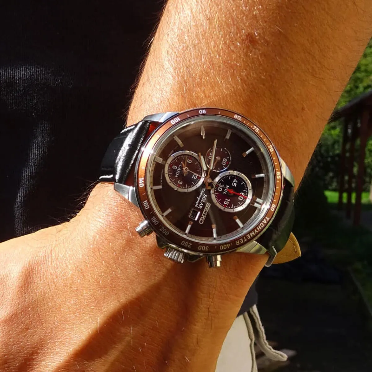 Seiko Solar Chronograph Staal 45mm | SSC503P1 sold by Watch2Day product image thumbnail 4