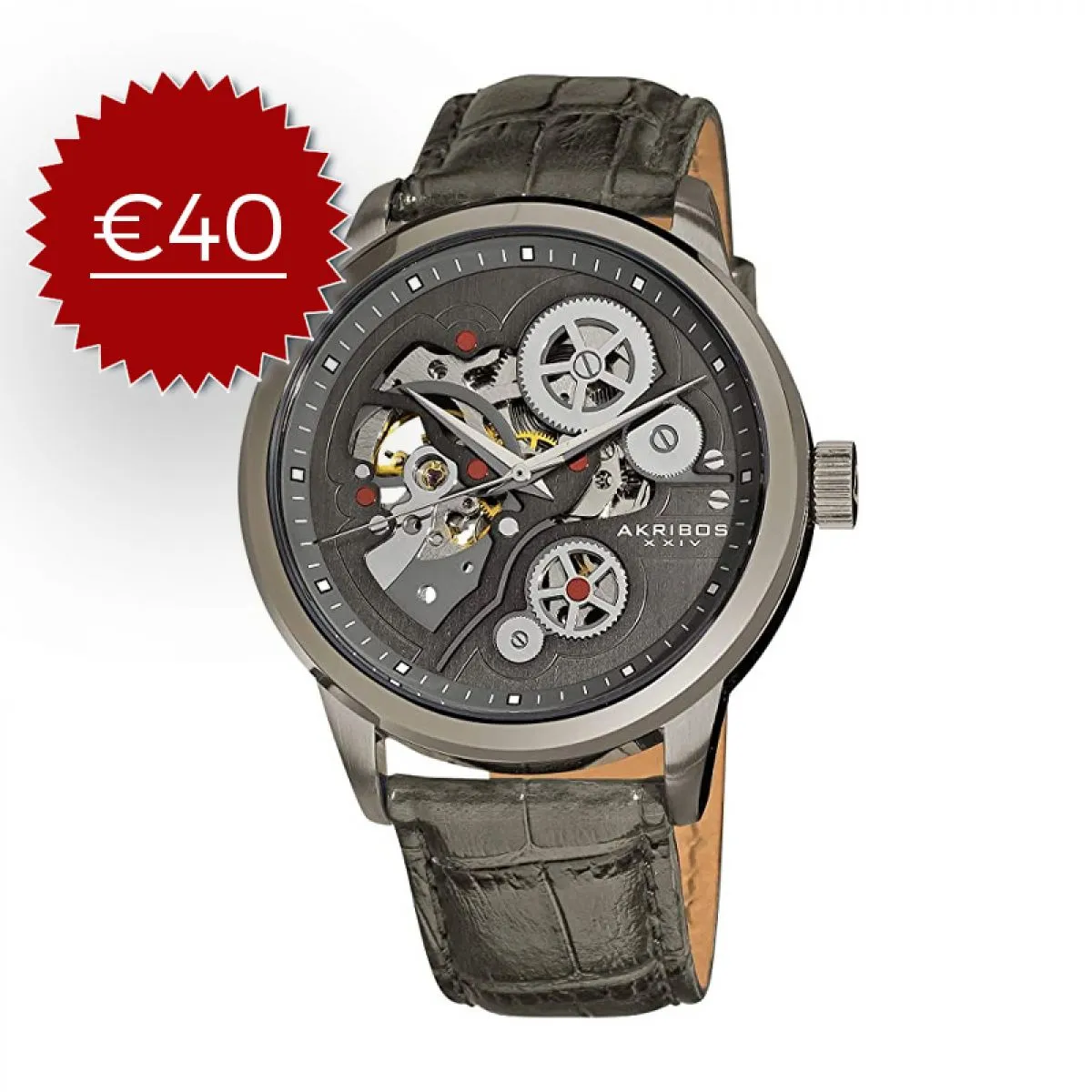 REFURBISHED - Akribos AK538GY 44 mm sold by Watch2Day product image thumbnail 2