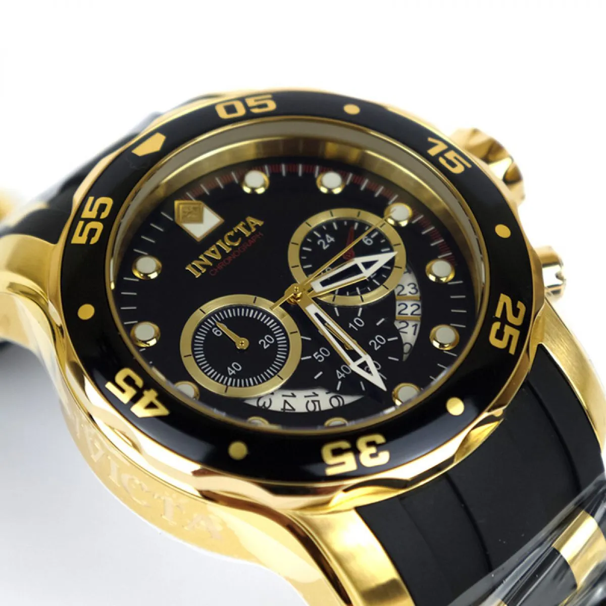 Invicta Pro Diver Swiss Quartz XL Chronograph | 6981 sold by Watch2Day product image thumbnail 2