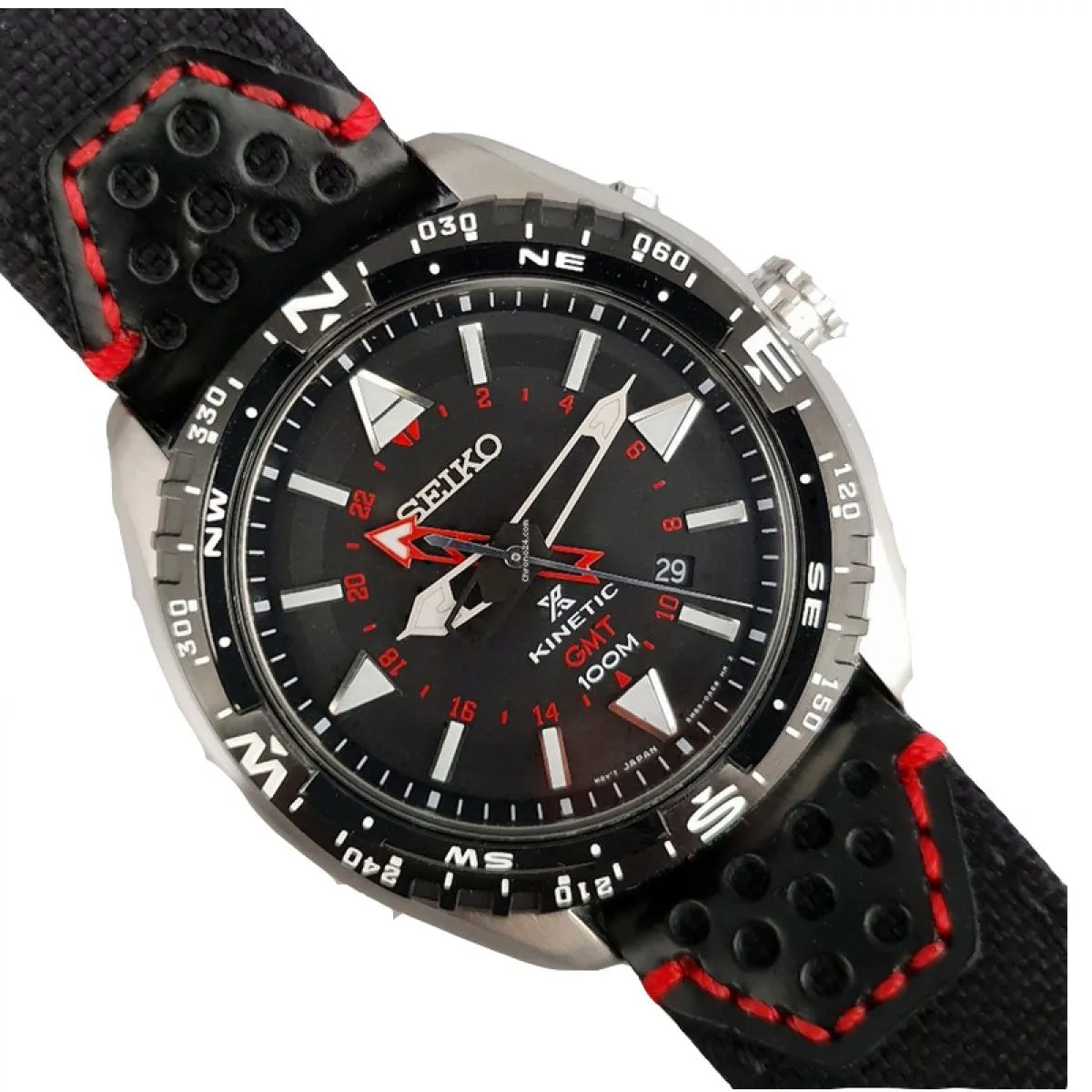 Seiko Prospex Kinetic Diver True GMT en Kompas | SUN049P2 sold by Watch2Day product image thumbnail 3
