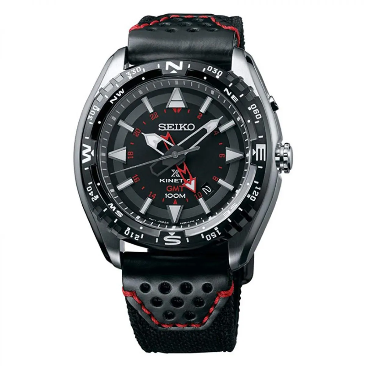 Seiko Prospex Kinetic Diver True GMT en Kompas | SUN049P2 sold by Watch2Day