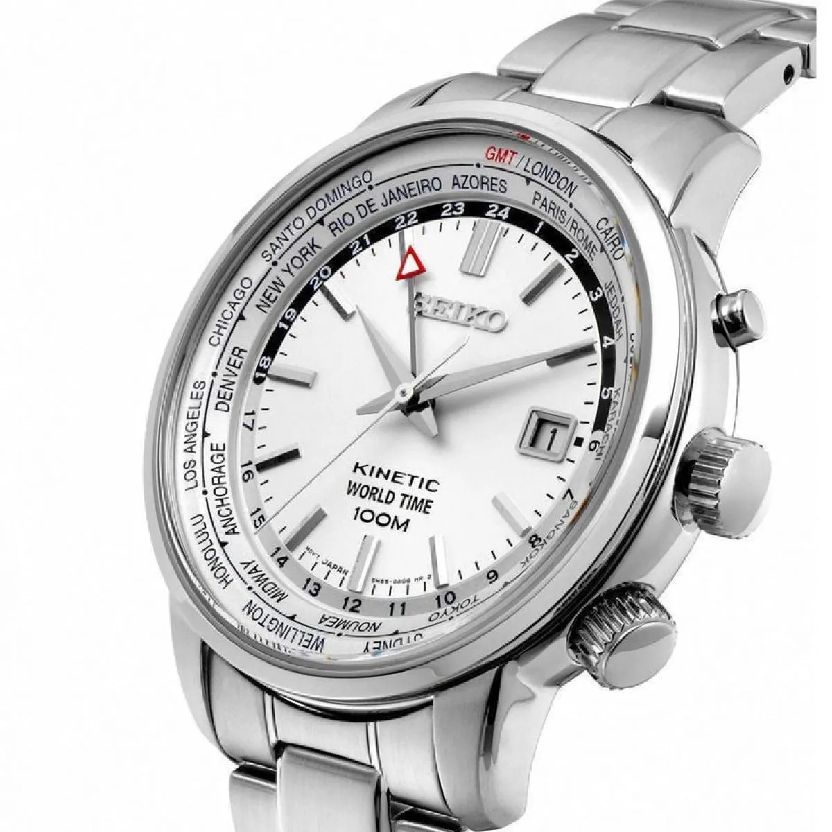 Seiko Neo Sport True GMT SUN067P1 | White sold by Watch2Day product image thumbnail 4
