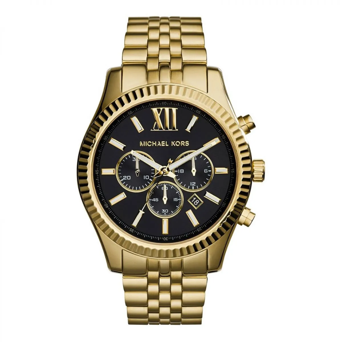 Michael Kors Lexington MK8286 Dames Horloge 45mm 10 ATM sold by Watch2Day