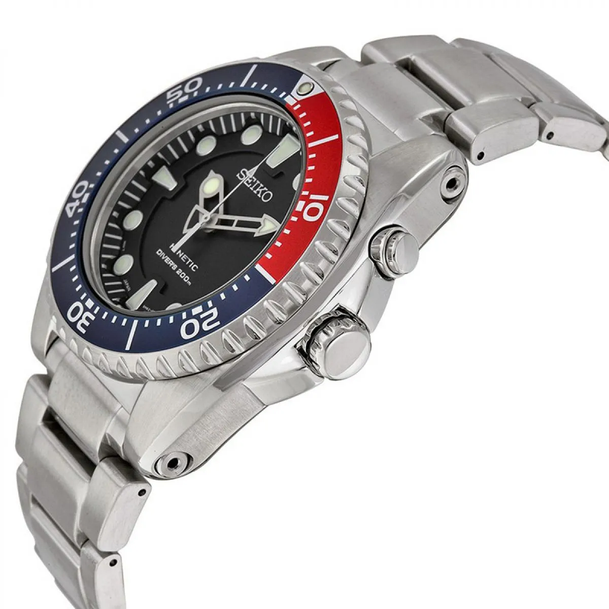 Seiko Kinetic Divers Staal 44mm | SKA369P1 sold by Watch2Day product image thumbnail 2