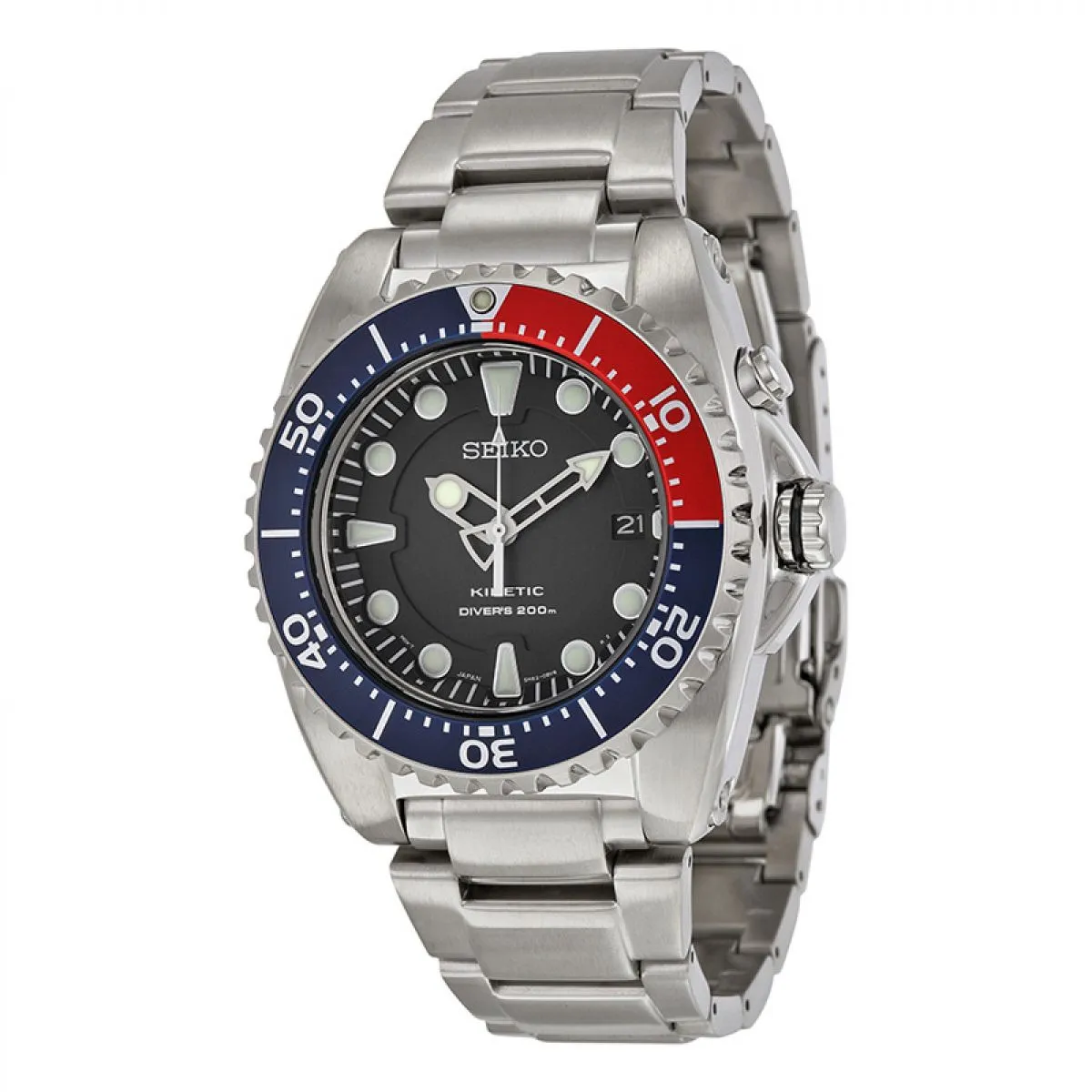 Seiko Kinetic Divers Staal 44mm | SKA369P1 sold by Watch2Day