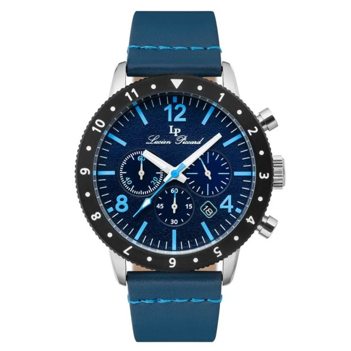 Lucien Piccard Hudson Multifunctional | LP-28014C-03-BLS sold by Watch2Day