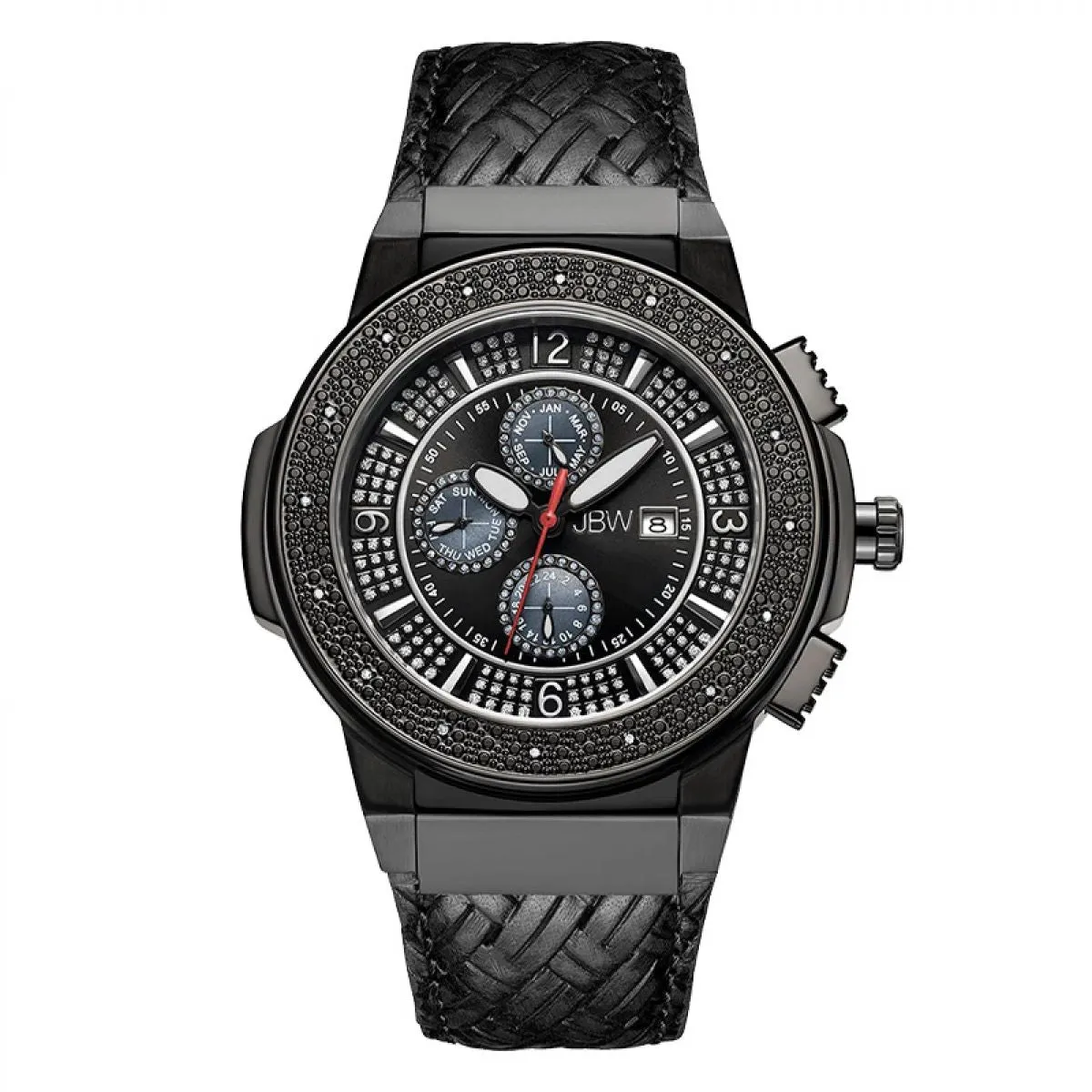 JBW Saxon Diamonds Leather | JB-6101L-I sold by Watch2Day product image thumbnail 2