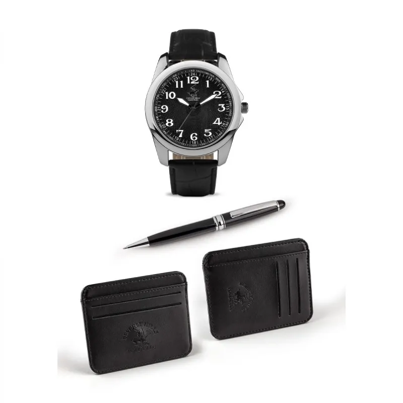 Beverly Hills Polo Club Giftset Heren BHX7602SET made by Watch2Day