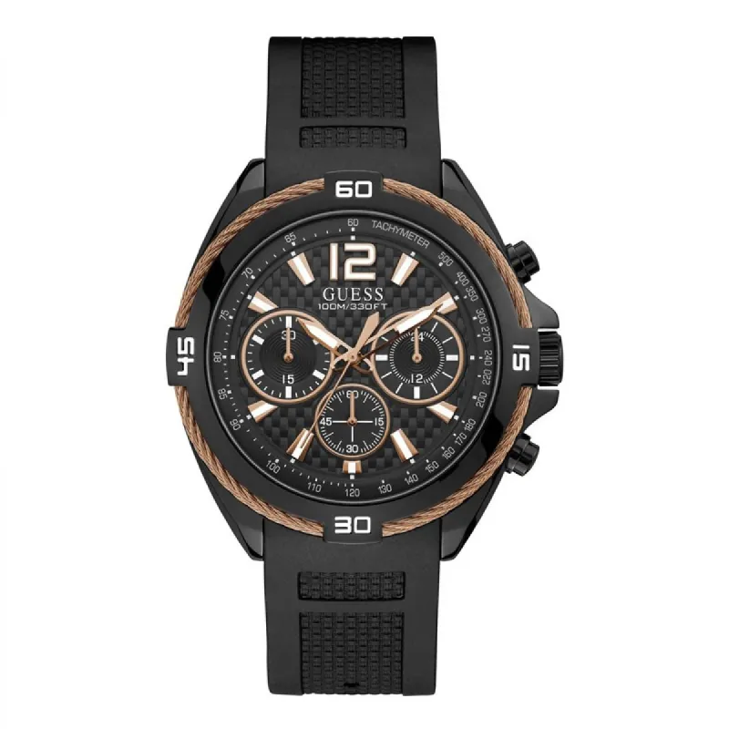 Guess Surge Mens Sport Herenhorloge W1168G3 made by Watch2Day