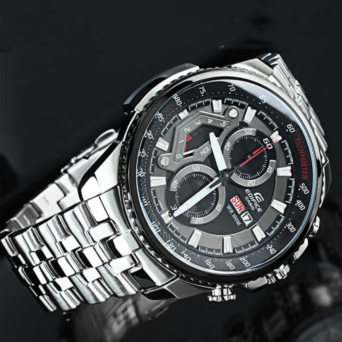 Casio Edifice EF558D-1A Chronograph sold by Watch2Day product image thumbnail 4