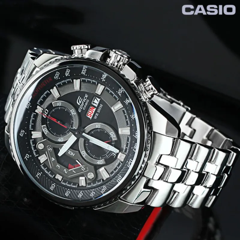 Casio Edifice EF558D-1A Chronograph made by Watch2Day