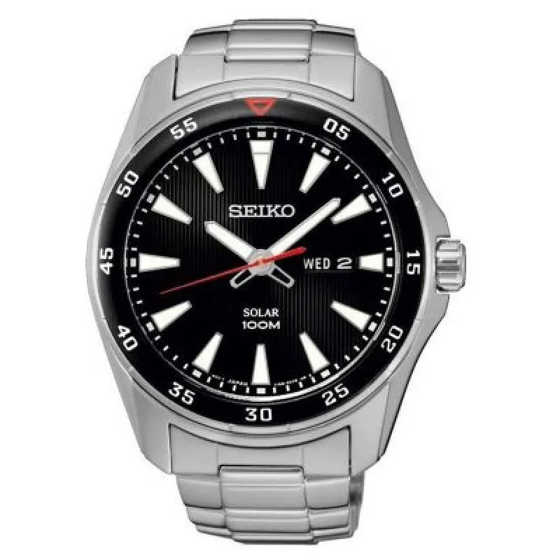 Seiko Solar Day Date  | SNE393P1 made by Watch2Day