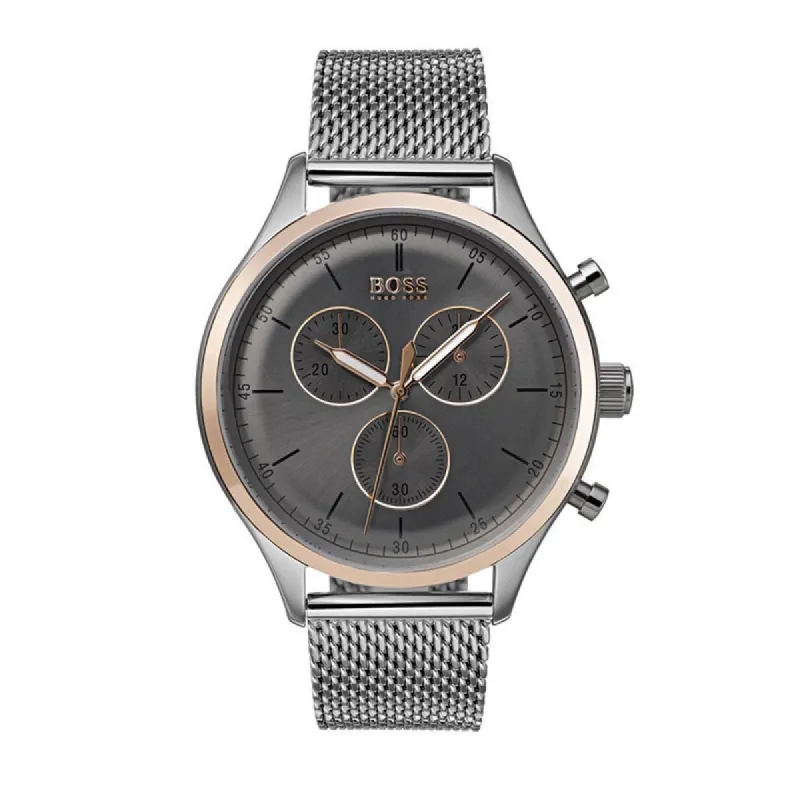 Hugo Boss Companion HB1513549 Heren Horloge 42mm 5 ATM made by Watch2Day